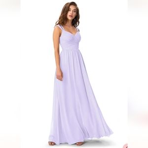 Azazie Lavender Maxi Dress